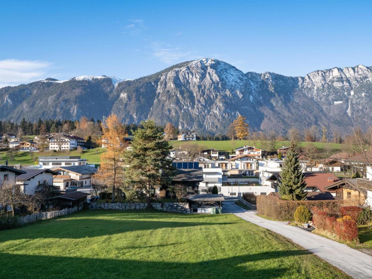 Ferienwohnung Dahoam Angerberg  ภายนอก รูปภาพ